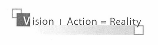VISION+ACTION=REALITY logo