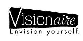 VISIONAIRE ENVISION YOURSELF. logo