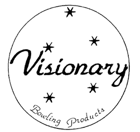 VISIONARY BOWLING PRODUCTS logo