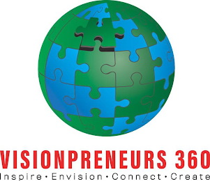 VISIONPRENEURS 360 INSPIRE · ENVISION · CONNECT · CREATE logo