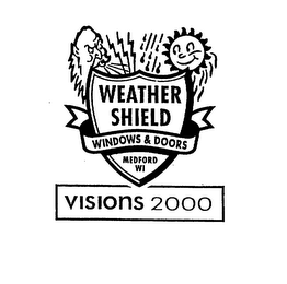 VISIONS 2000 WEATHER SHIELD WINDOWS & DOORS MEDFORD WI logo
