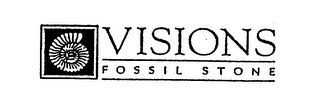 VISIONS FOSSIL STONE logo