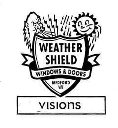 VISIONS WEATHER SHIELD WINDOWS & DOORS MEDFORD WI logo