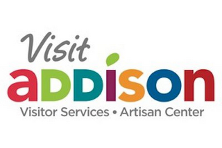 VISIT ADDISON VISITOR SERVICES · ARTISAN CENTER logo