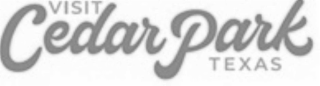 VISIT CEDAR PARK TEXAS logo