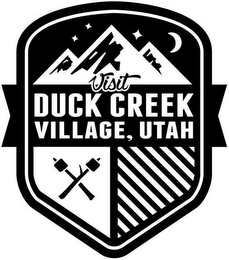 VISIT DUCK CREEK VILLAGE, UTAH logo