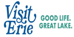 VISIT ERIE GOOD LIFE. GREAT LAKE. logo