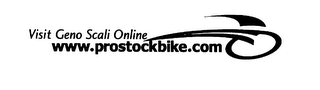VISIT GENO SCALI ONLINE WWW.PROSTOCKBIKE.COM logo