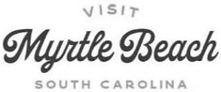 VISIT MYRTLE BEACH SOUTH CAROLINA logo