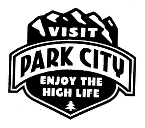 VISIT PARK CITY ENJOY THE HIGH LIFE logo
