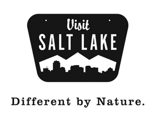 VISIT SALT LAKE DIFFERENT BY NATURE. logo