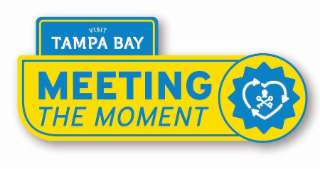 VISIT TAMPA BAY MEETING THE MOMENT logo