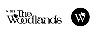 VISIT THE WOODLANDS W logo