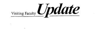 VISITING FACULTY UPDATE logo