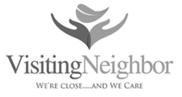 VISITINGNEIGHBOR WE'RE CLOSE.....AND WE CARE logo
