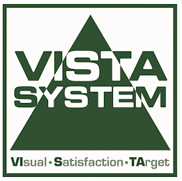 VISTA SYSTEM VISUAL SATISFACTION TARGET logo