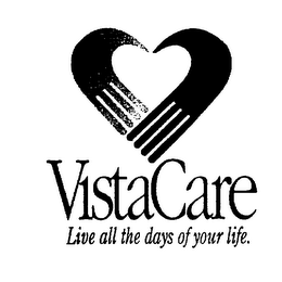 VISTACARE LIVE ALL THE DAYS OF YOUR LIFE. logo