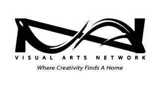 VISUAL ARTS NETWORK VAN WHERE CREATIVITY FINDS A HOME logo