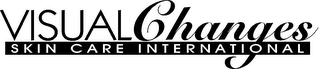 VISUAL CHANGES SKIN CARE INTERNATIONAL logo
