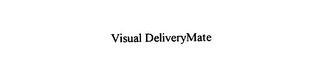 VISUAL DELIVERYMATE logo