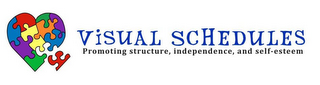 VISUAL SCHEDULES PROMOTING STRUCTURE, INDEPENDENCE, AND SELF-ESTEEM logo
