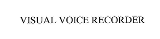 VISUAL VOICE RECORDER logo