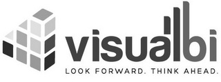 VISUALBI LOOK FORWARD. THINK AHEAD. logo