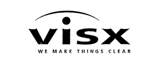 VISX WE MAKE THINGS CLEAR logo