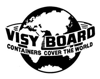 VISY BOARD CONTAINERS COVER THE WORLD logo
