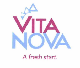 VITA NOVA A FRESH START. logo