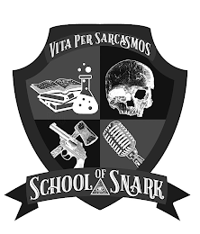 VITA PER SARCASMOS SCHOOL OF SNARK logo