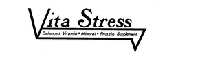 VITA STRESS BALANCED VITAMIN - MINERAL -PROTEIN SUPPLEMENT. logo