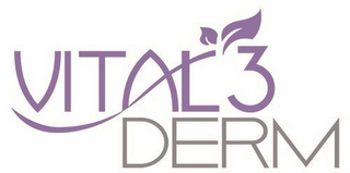 VITAL 3 DERM logo