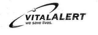 VITAL ALERT WE SAVE LIVES. logo