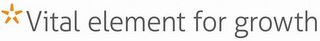 VITAL ELEMENT FOR GROWTH logo