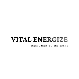 VITAL ENERGIZE DESIGNED TO BE MORE logo