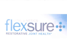 VITAL G-NETICS FLEXSURE RESTORATIVE JOINT HEALTH logo