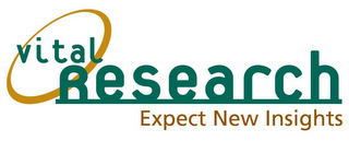 VITAL RESEARCH EXPECT NEW INSIGHTS logo