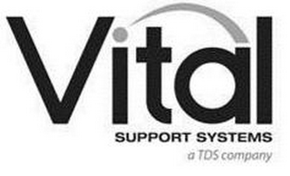 VITAL SUPPORT SYSTEMS A TDS COMPANY logo