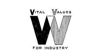 VITAL VALUES W FOR INDUSTRY