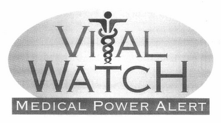 VITAL WATCH MEDICAL POWER ALERT logo