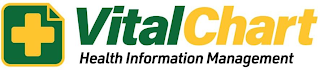 VITALCHART HEALTH INFORMATION MANAGEMENT logo