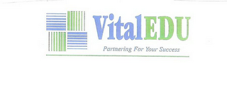 VITALEDU PARTNERING FOR YOUR SUCCESS logo