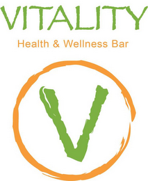 VITALITY HEALTH & WELLNESS BAR V logo