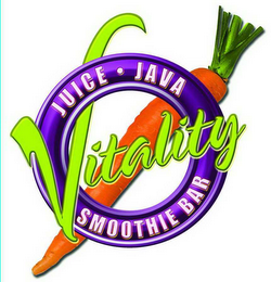 VITALITY JUICE JAVA SMOOTHIE BAR logo