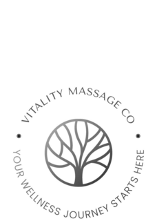 VITALITY MASSAGE CO YOUR WELLNESS JOURNEY STARTS HERE logo