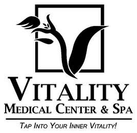 VITALITY MEDICAL CENTER & SPA TAP INTO YOUR INNER VITALITY! logo
