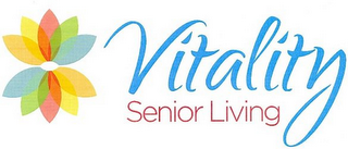 VITALITY SENIOR LIVING  DESIGN logo