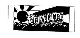 VITALITY SUPERFOOD SUPPORT BAR logo