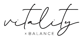 VITALITY X BALANCE logo